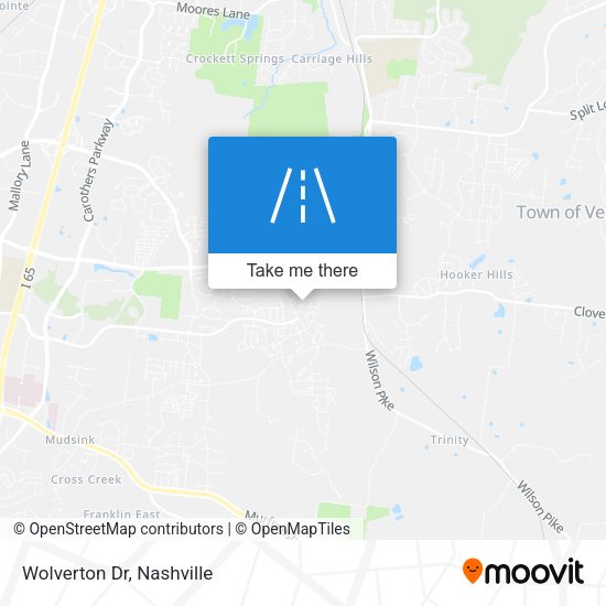 Mapa de Wolverton Dr