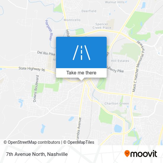 Mapa de 7th Avenue North