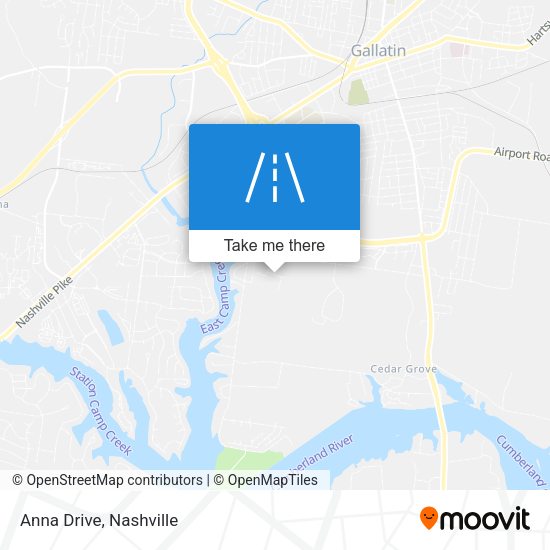 Mapa de Anna Drive