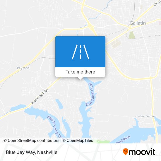 Mapa de Blue Jay Way