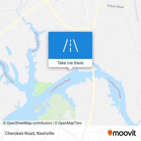 Mapa de Cherokee Road