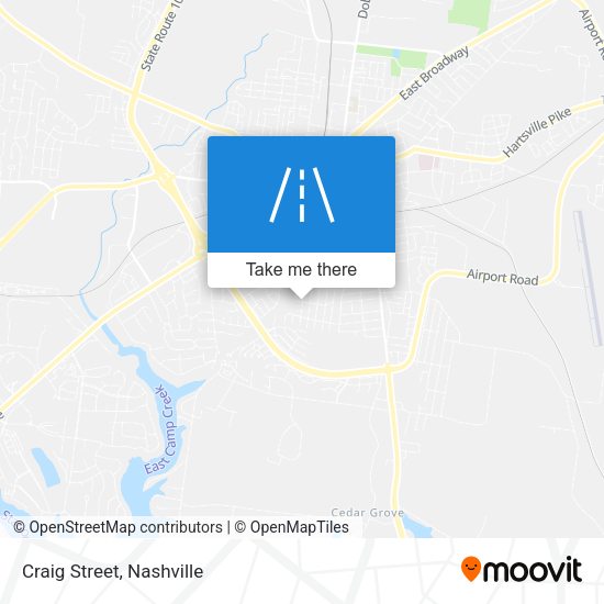 Mapa de Craig Street
