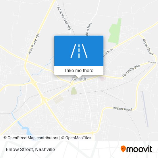 Mapa de Enlow Street