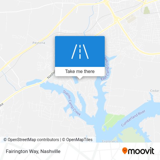 Mapa de Fairington Way