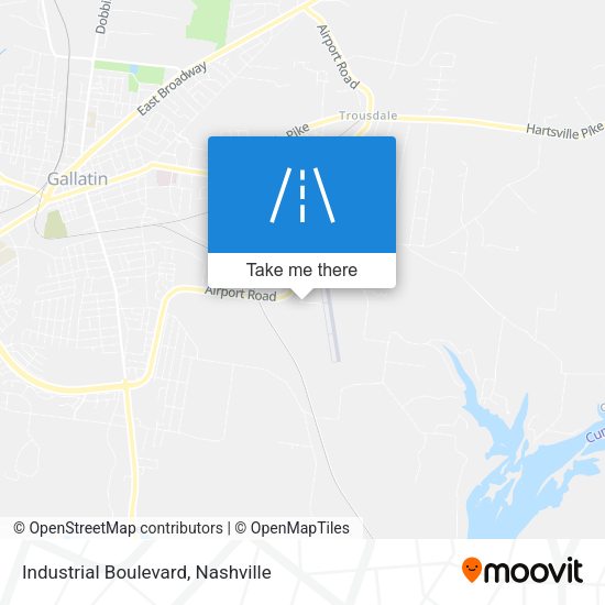 Industrial Boulevard map