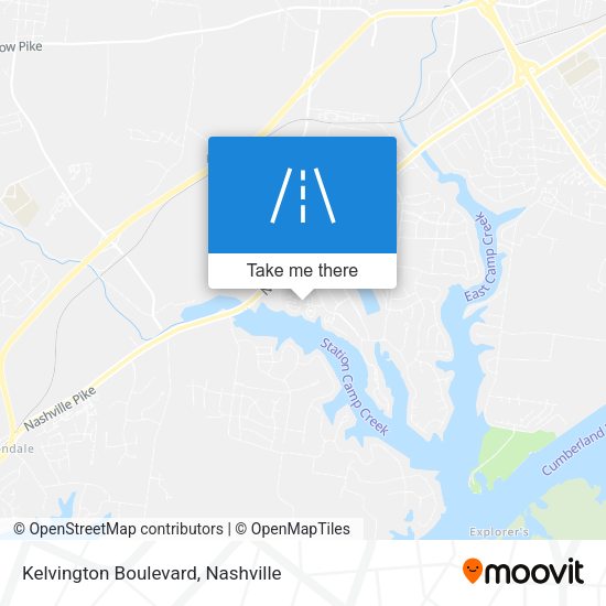 Kelvington Boulevard map