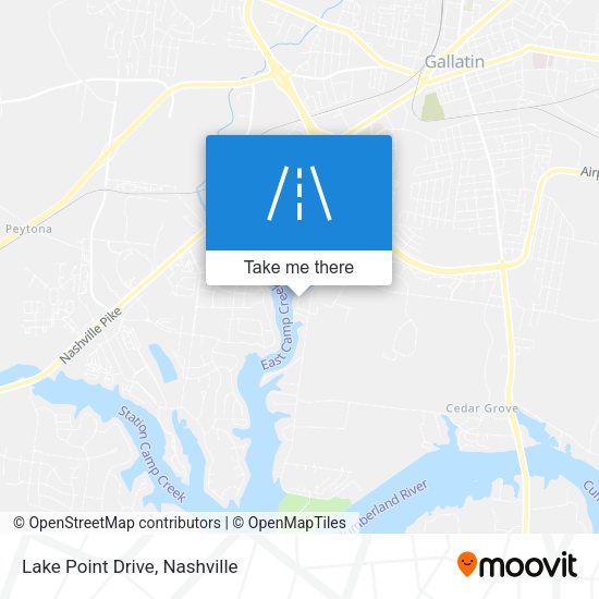 Mapa de Lake Point Drive