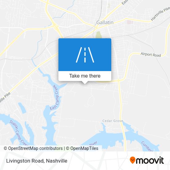 Mapa de Livingston Road