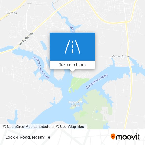 Mapa de Lock 4 Road