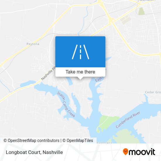 Mapa de Longboat Court