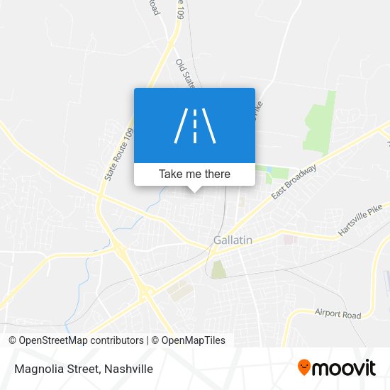 Mapa de Magnolia Street
