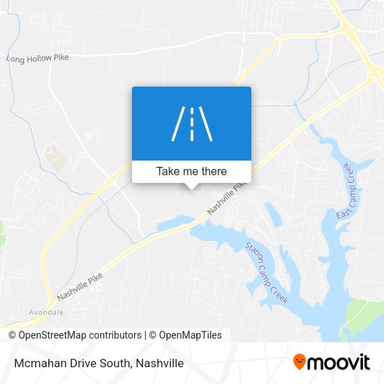 Mapa de Mcmahan Drive South