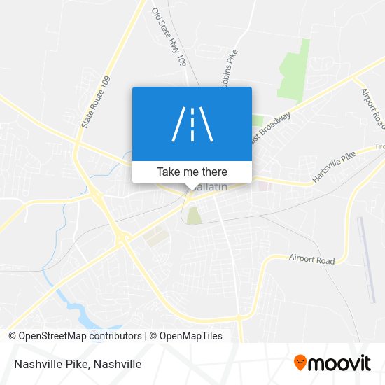 Nashville Pike map