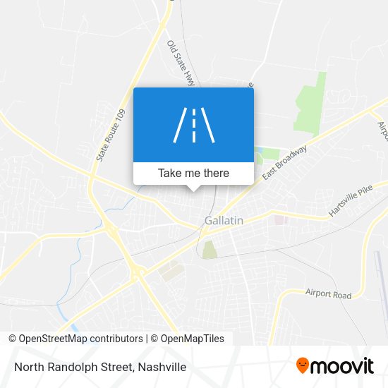 Mapa de North Randolph Street