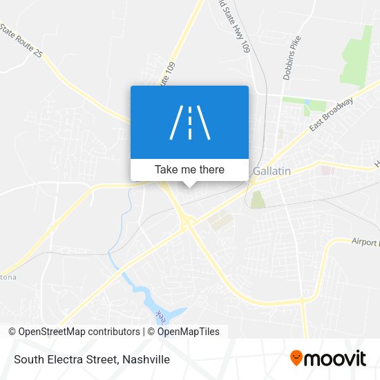 South Electra Street map