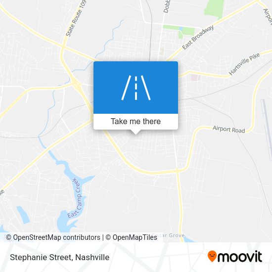 Stephanie Street map
