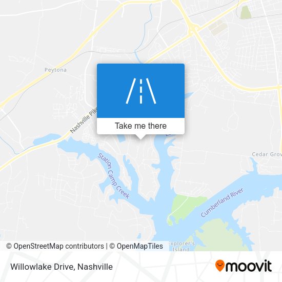 Mapa de Willowlake Drive