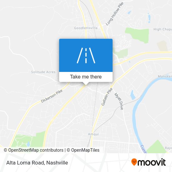Mapa de Alta Loma Road