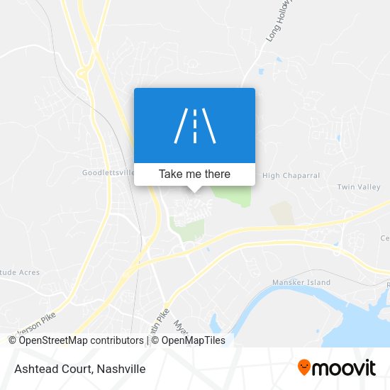 Mapa de Ashtead Court