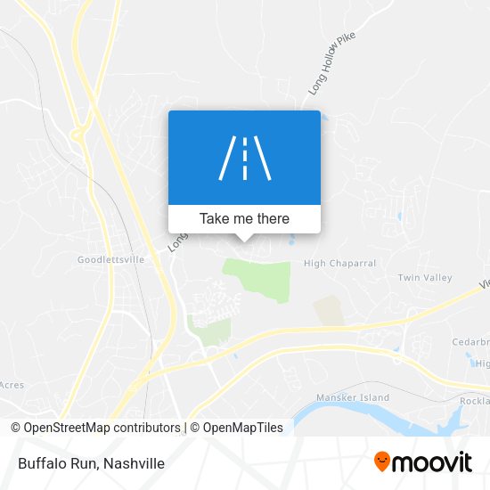 Mapa de Buffalo Run