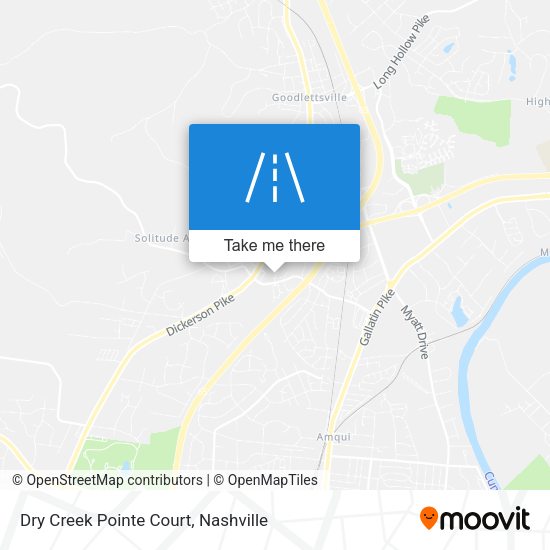 Dry Creek Pointe Court map