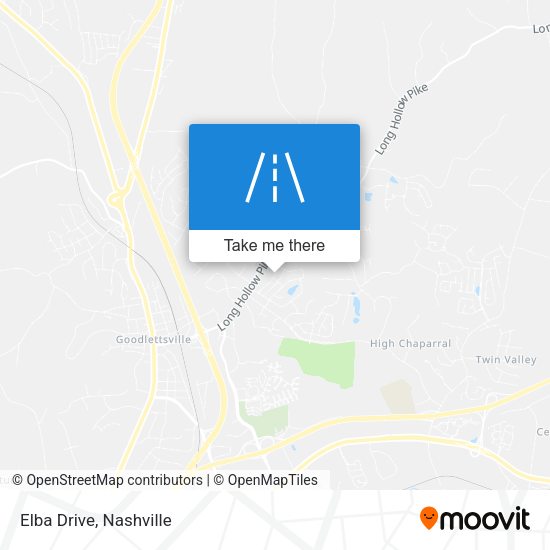 Mapa de Elba Drive