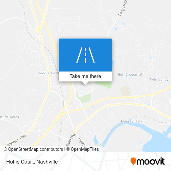 Mapa de Hollis Court