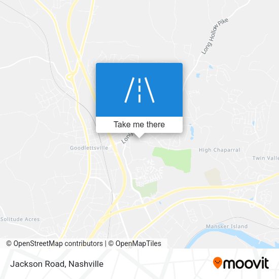 Mapa de Jackson Road