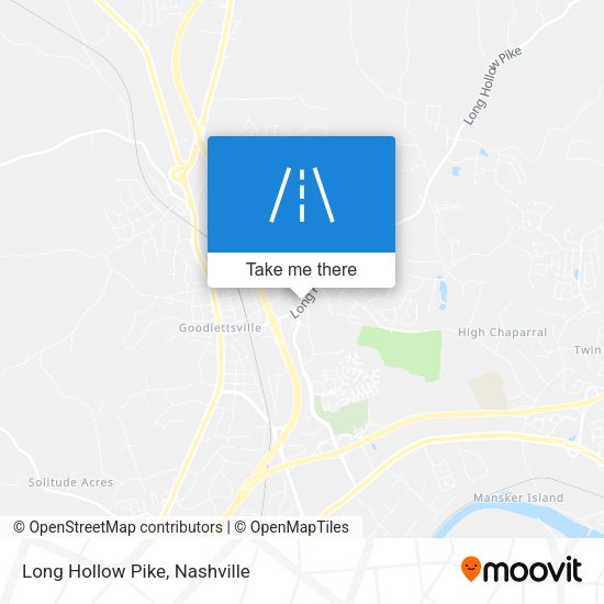 Mapa de Long Hollow Pike
