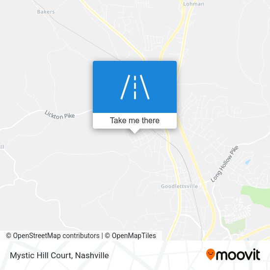 Mystic Hill Court map