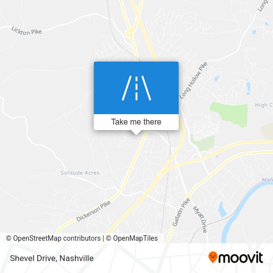 Mapa de Shevel Drive