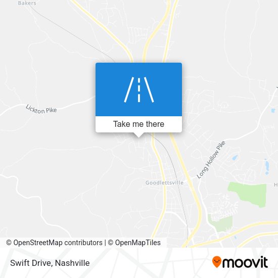 Mapa de Swift Drive