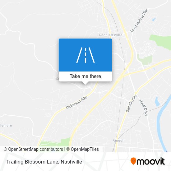 Mapa de Trailing Blossom Lane