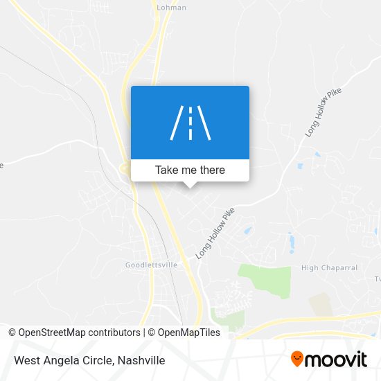 Mapa de West Angela Circle