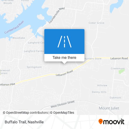 Mapa de Buffalo Trail