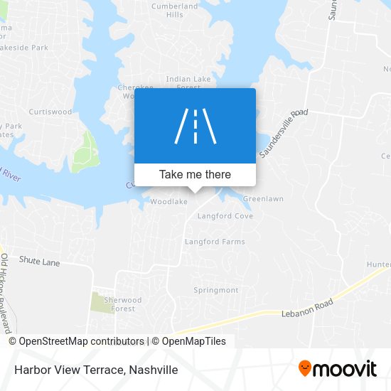 Harbor View Terrace map