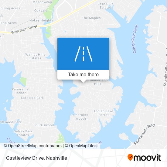 Mapa de Castleview Drive