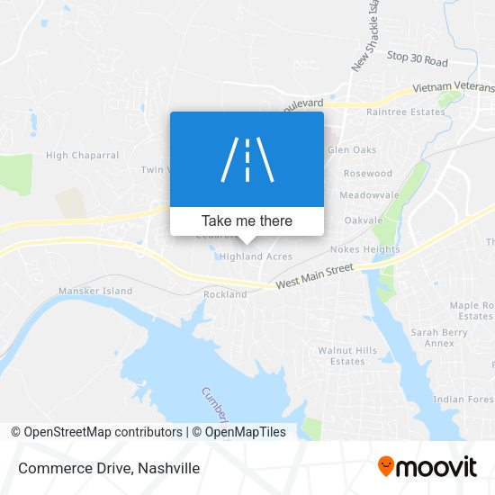 Mapa de Commerce Drive