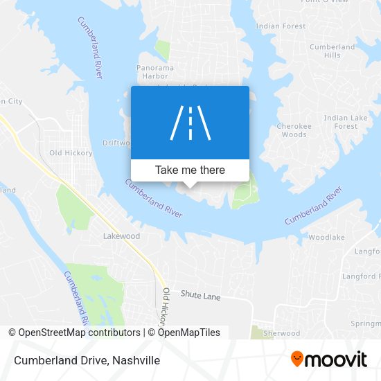 Mapa de Cumberland Drive