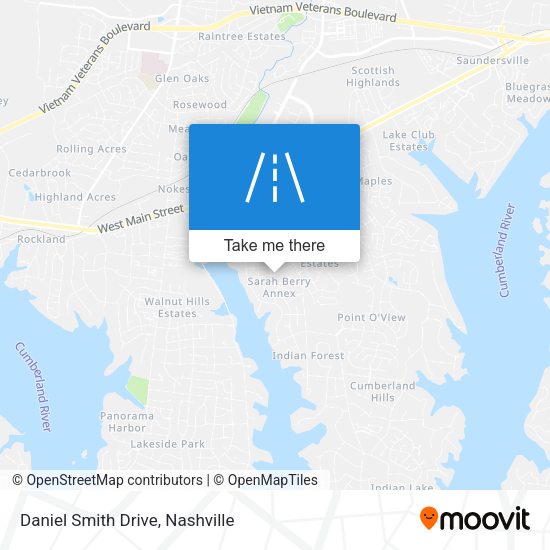 Daniel Smith Drive map