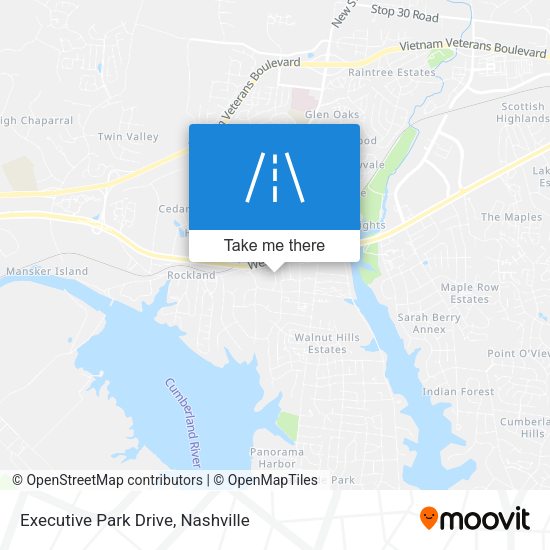 Executive Park Drive map