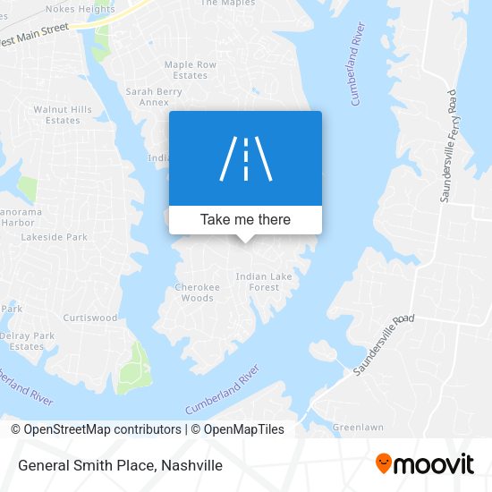 General Smith Place map
