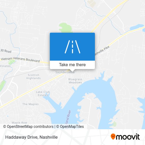 Mapa de Haddaway Drive