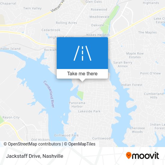 Mapa de Jackstaff Drive