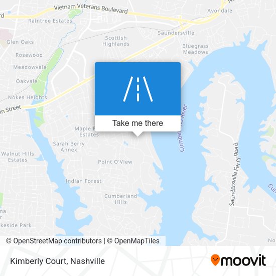 Mapa de Kimberly Court