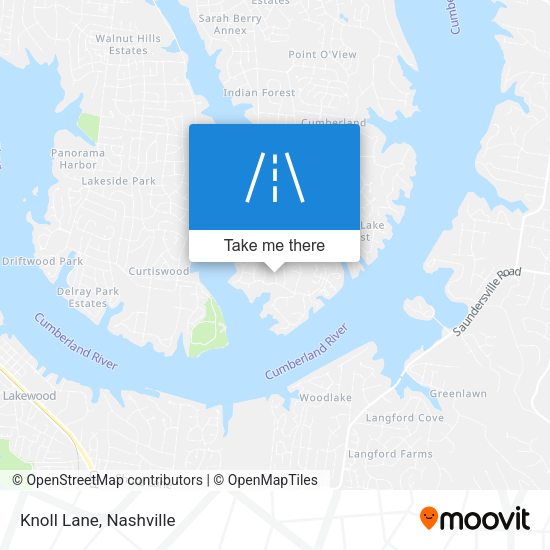 Mapa de Knoll Lane