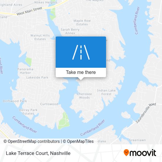 Lake Terrace Court map
