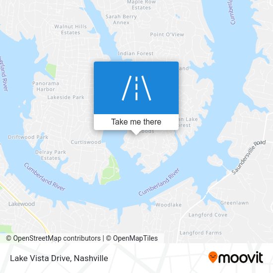 Mapa de Lake Vista Drive