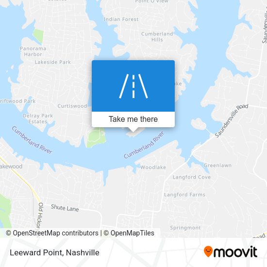 Mapa de Leeward Point