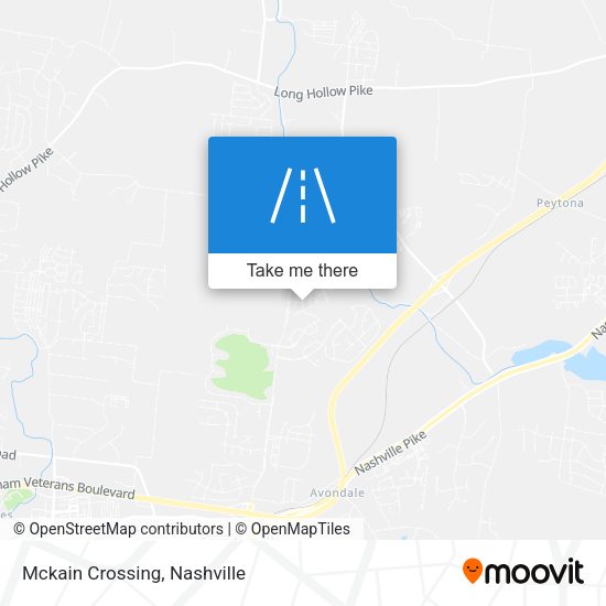 Mapa de Mckain Crossing